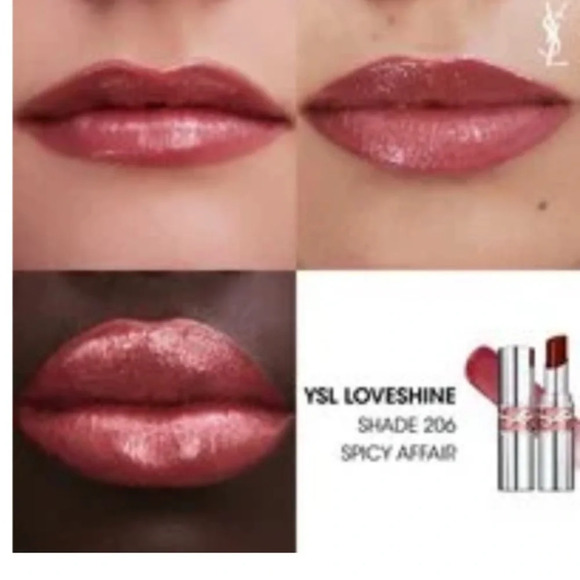 YSL LOVESHINE LIP OIL STICK 206 Spicy Affair - Picture 2 of 6
